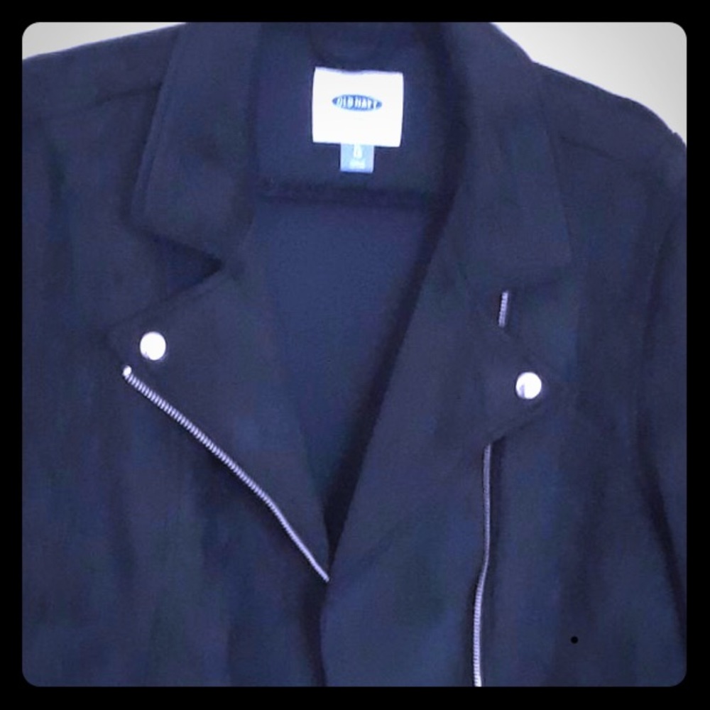 Suede Old Navy Moto Jacket